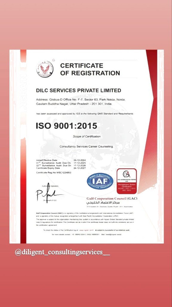 ISO 9001:2015 Certificate